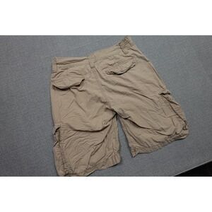 Polo Jeans Company Cargo Shorts Mens 30 Beige Lightweight Pockets 11 Inseam